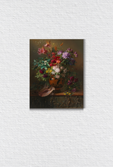 Vase Canvas Wall Art Poster