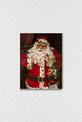 Vintage Christmas Canvas Wall Art Poster