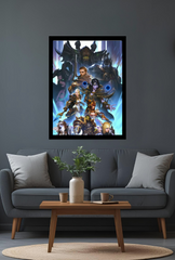 Ganfaner Epic World Of Warcraft Canvas Wall Art