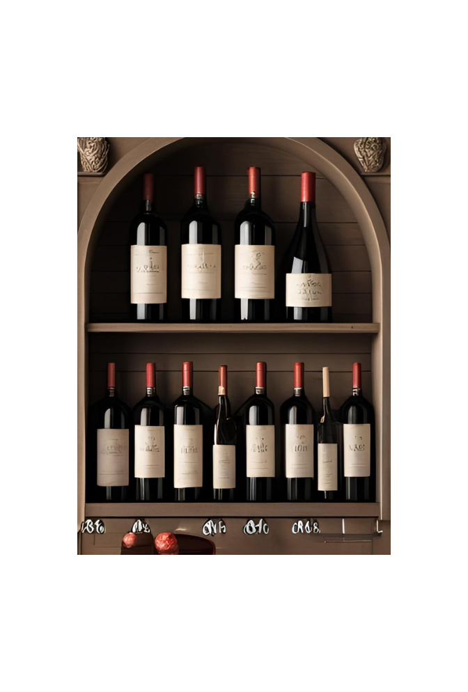 Wine Cellar Whispers: Canvas Art That Bottles the Warmth of Oak & Vintage Charm-Ganfaner