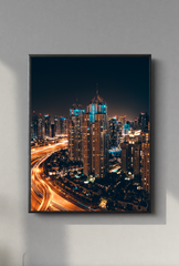 City Canvas Wall Art Poster