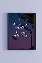 Fall Canvas Wall Art Poster