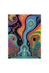 Ganfaner Trippy Wall Art Canvas: Dreamy Vibes for Your Space