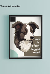 Custom Pet Portraits, personalized bedroom art, pet lover poster