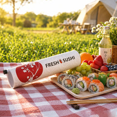 Ganfaner 24-Pack Sustainable Sushi Push Pop Tube | 53 * 230mm Food-Grade Contactless Packaging