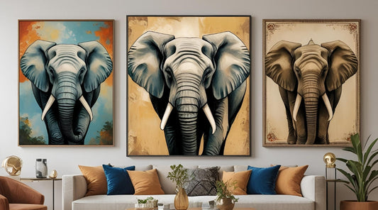 Discover 5 creative ways to use elephant elements in home wall art—including gallery walls, wall stickers, tapestries, 3D decor, and elephant-shaped mirrors—to elevate your space with wisdom, strength, and artistic flair.