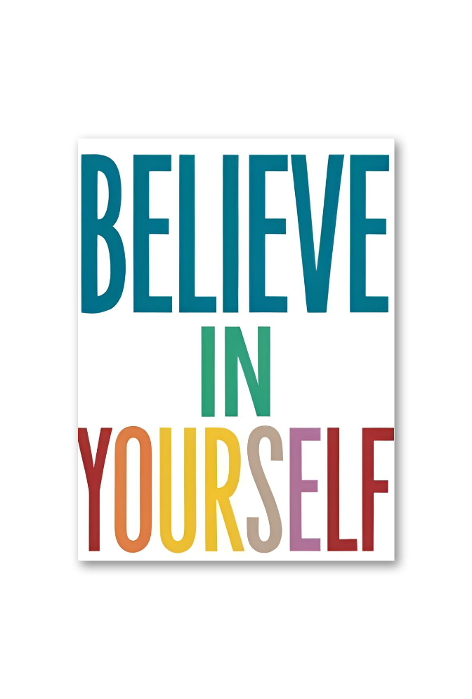 Canvas Motivational Wall Art Poster