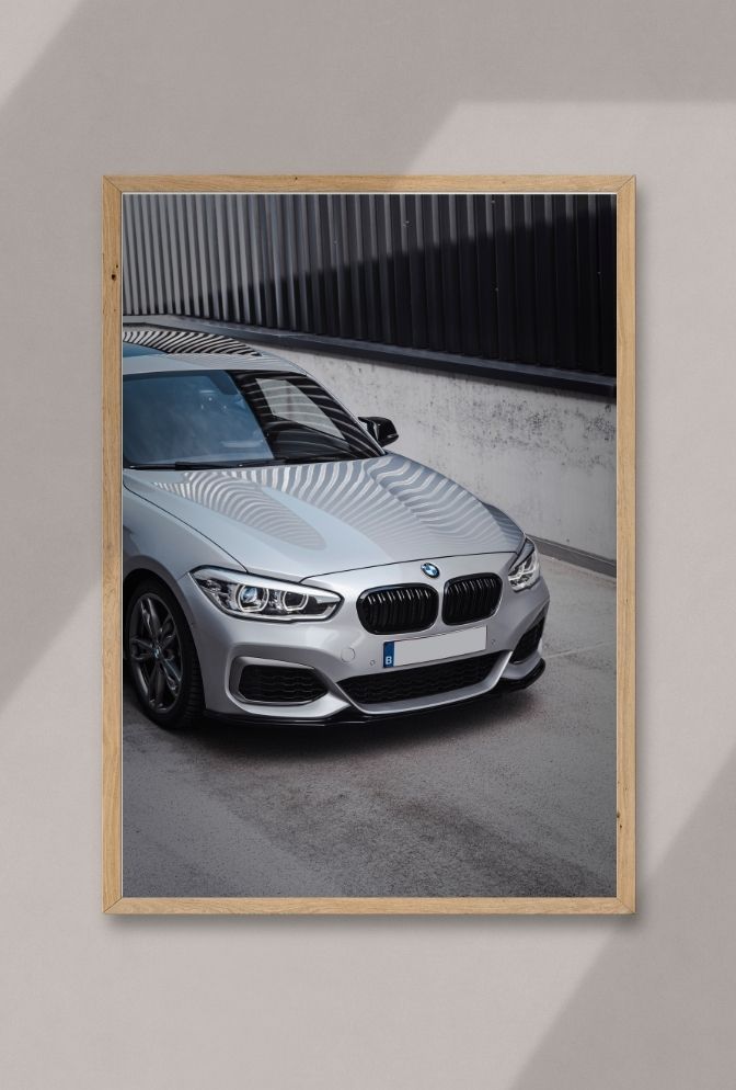 BMW Velocity: Sleek Canvas Art