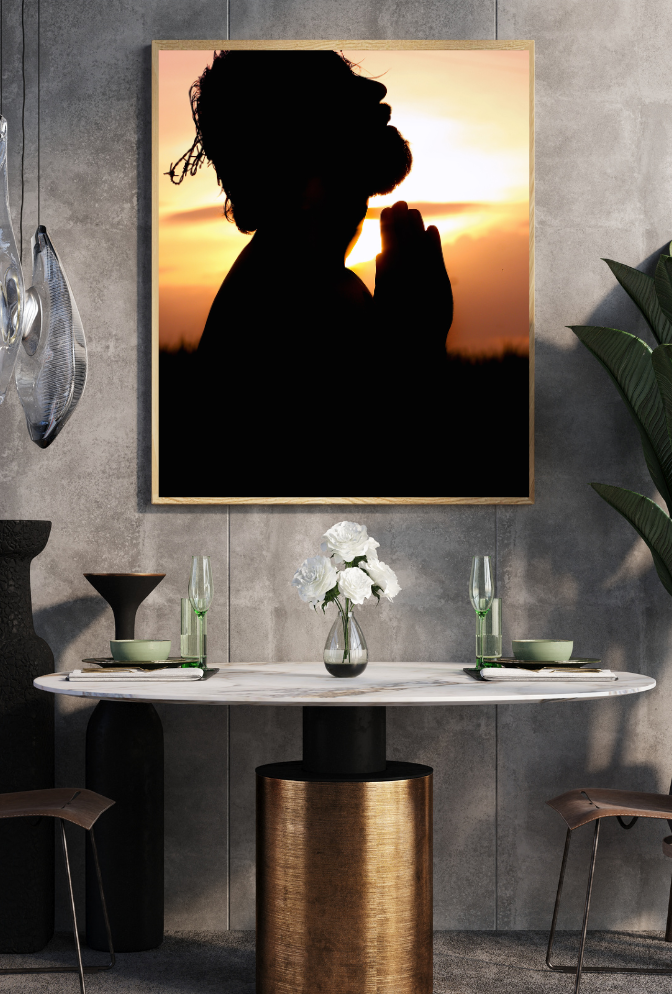 Serenity Found: Inspire Your Space with Faith Canvas Wall Art