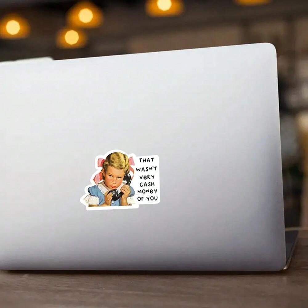 It's Not That You Are Very Good Stickers, Funny Cute Stickers Stickers, Laptop Stickers, Funny Stickers, Meme Stickers, Car Retro Stickers Back To School