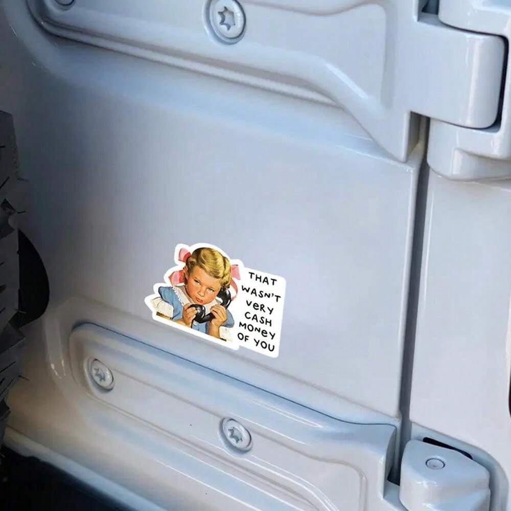 It's Not That You Are Very Good Stickers, Funny Cute Stickers Stickers, Laptop Stickers, Funny Stickers, Meme Stickers, Car Retro Stickers Back To School