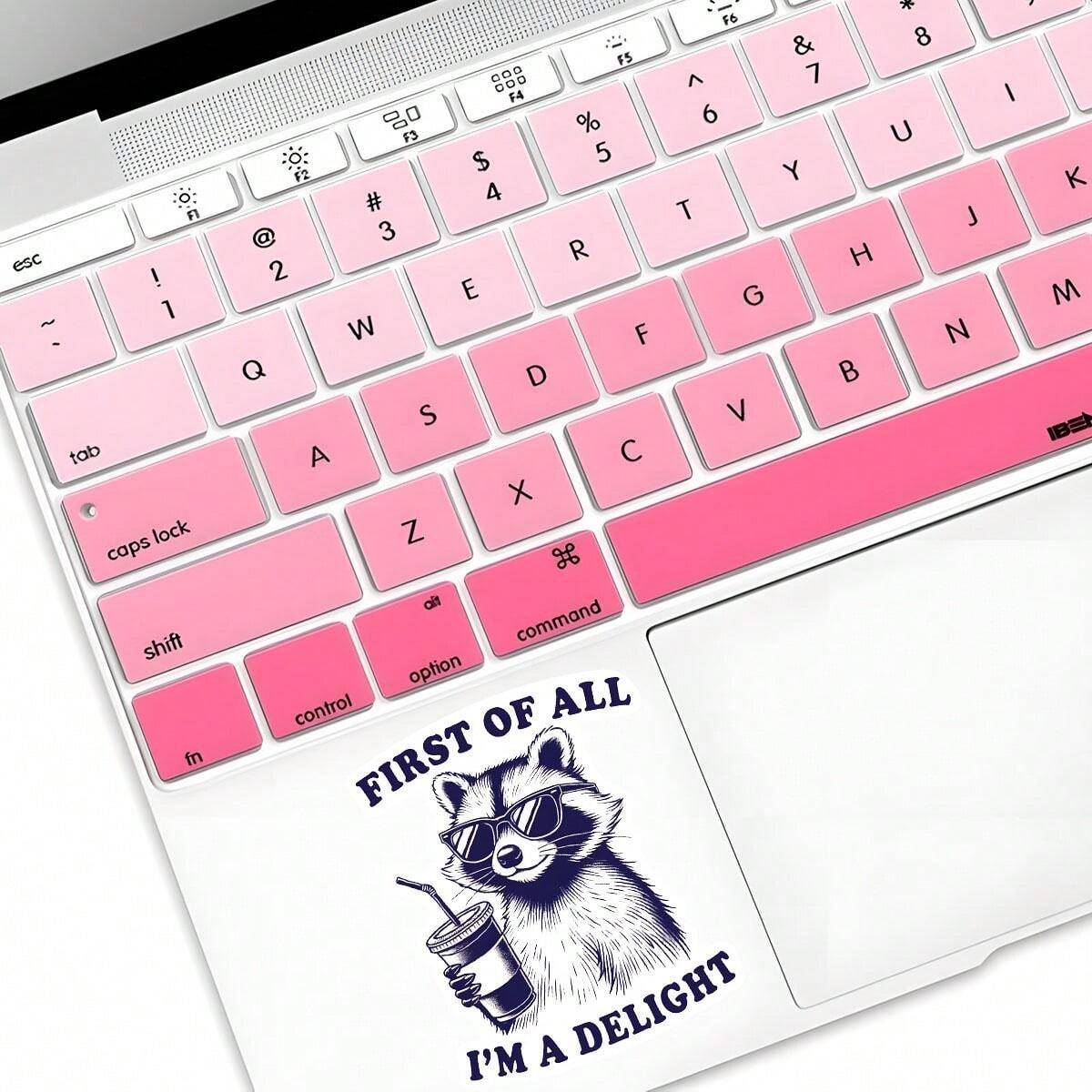 First Of All - I'm Glad The Humorous Stickers Vinyl Waterproof s For Refrigerator Notebooks, Mugs, Cars, Cell Phones, Helmets, Windows, Walls