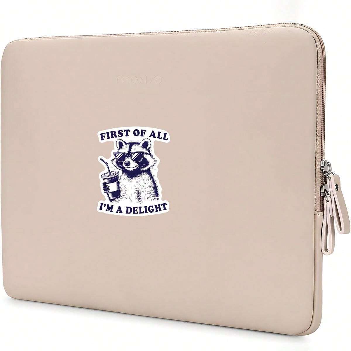 First Of All - I'm Glad The Humorous Stickers Vinyl Waterproof s For Refrigerator Notebooks, Mugs, Cars, Cell Phones, Helmets, Windows, Walls