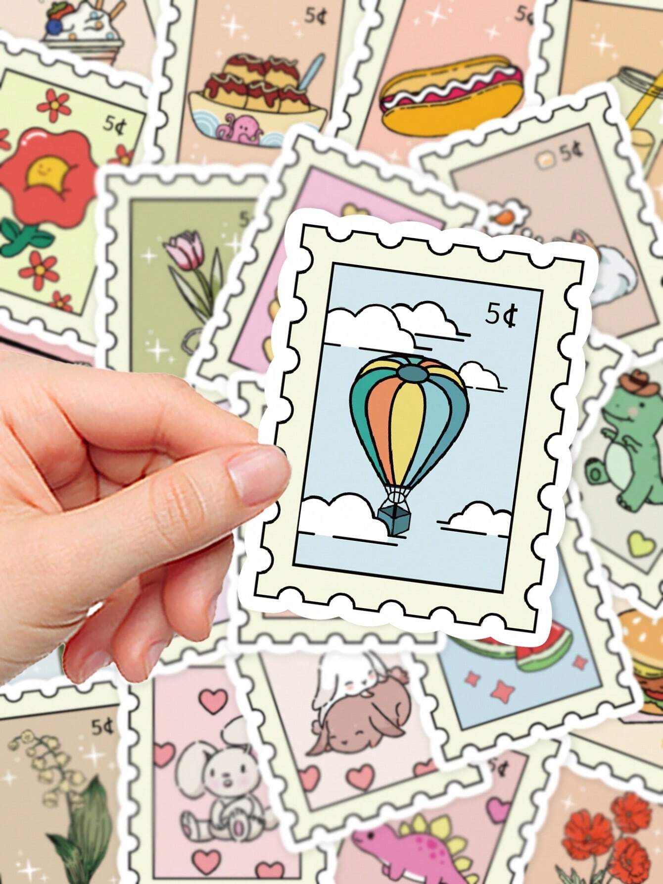 Decorative Creative Stamp Stickers Back To School