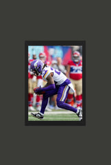 Minnesota Vikings Action Canvas Art - NFL Football Wall Decor