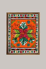 Oaxaca Floral Canvas Art