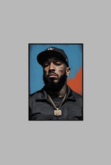 Nipsey Hussle: Marathon Legacy Canvas Art