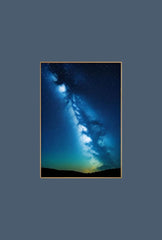 Celestial Symphony: Night Sky Canvas Art