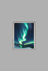Aurora's Dance: Northern Lights Canvas Art