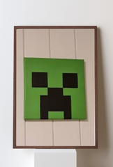 Minecraft Canvas Wall Art Poster