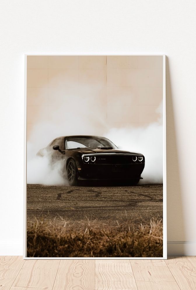 "Muscle Car Canvas Wall Art: Fuel Your Passion!"