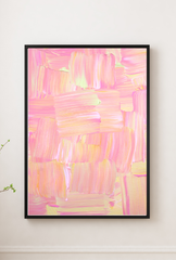 Pastel Canvas Wall Art Poster