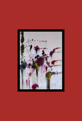 Twombly Gidee on Canvas Wall Art: Where Chaos Meets Elegance