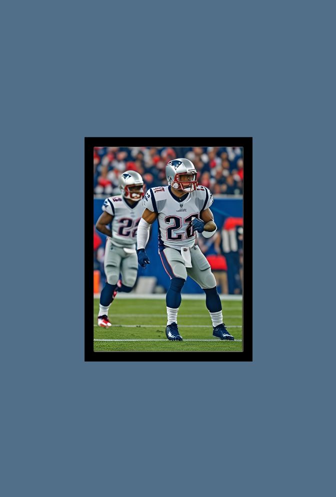 Patriot Charge: Game Day Canvas Art