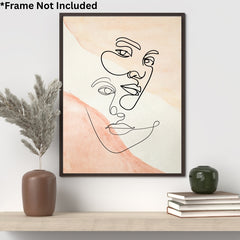 Minimalist Line Art Poster Minimalist Bedroom Art, Line Art Poster, Simple Wall Decoration