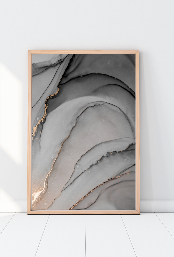 Grey Mist Canvas Art