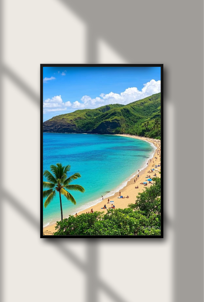 Hawaii Canvas Wall Art Poster