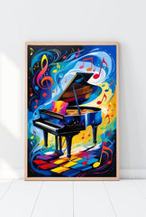 Ivory Keys Piano Canvas Art - Infuse Your Space with Musical Elegance