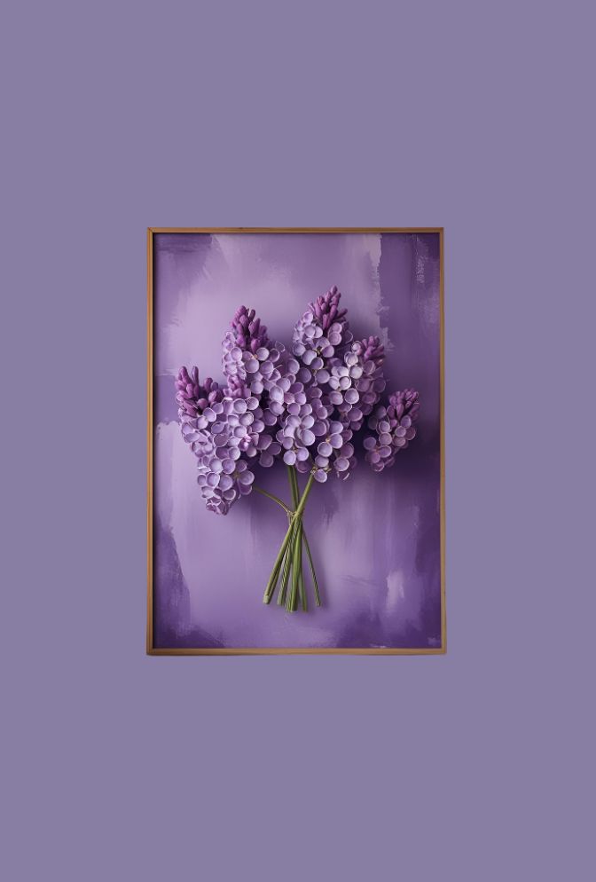 Lilac Dreams: Capture Spring's Beauty with Canvas Art