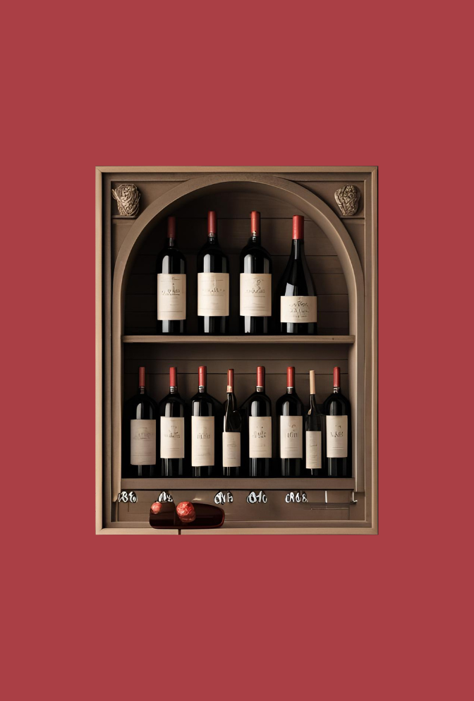 Wine Cellar Whispers: Canvas Art That Bottles the Warmth of Oak & Vintage Charm-Ganfaner