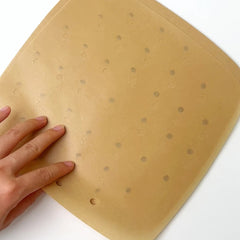 Rectangular air fryer paper Non-stick steamer paper Baking paper 14*20.5cm silicone paper parchment paper