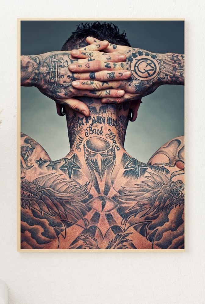 Ink Master: Detailed Tattoo Art Canvas