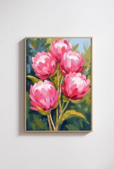 Exotic Bloom: Bring the Beauty of Protea to Your Walls