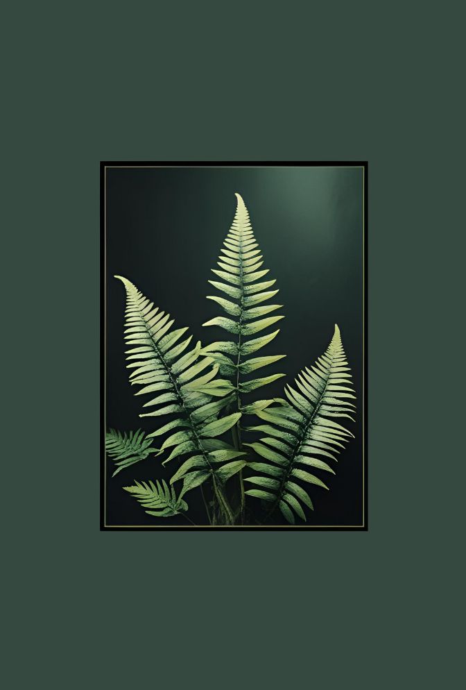 Fern Canvas Wall Art: Bring Nature's Tranquility Home