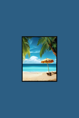 Tropical Beach Canvas Wall Art: Bring the Coastal Magic Indoors
