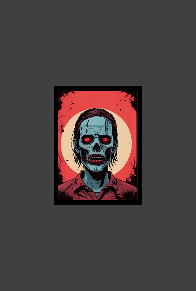 Ganfaner Walking Dead Canvas Wall Art: Survive the Style Apocalypse