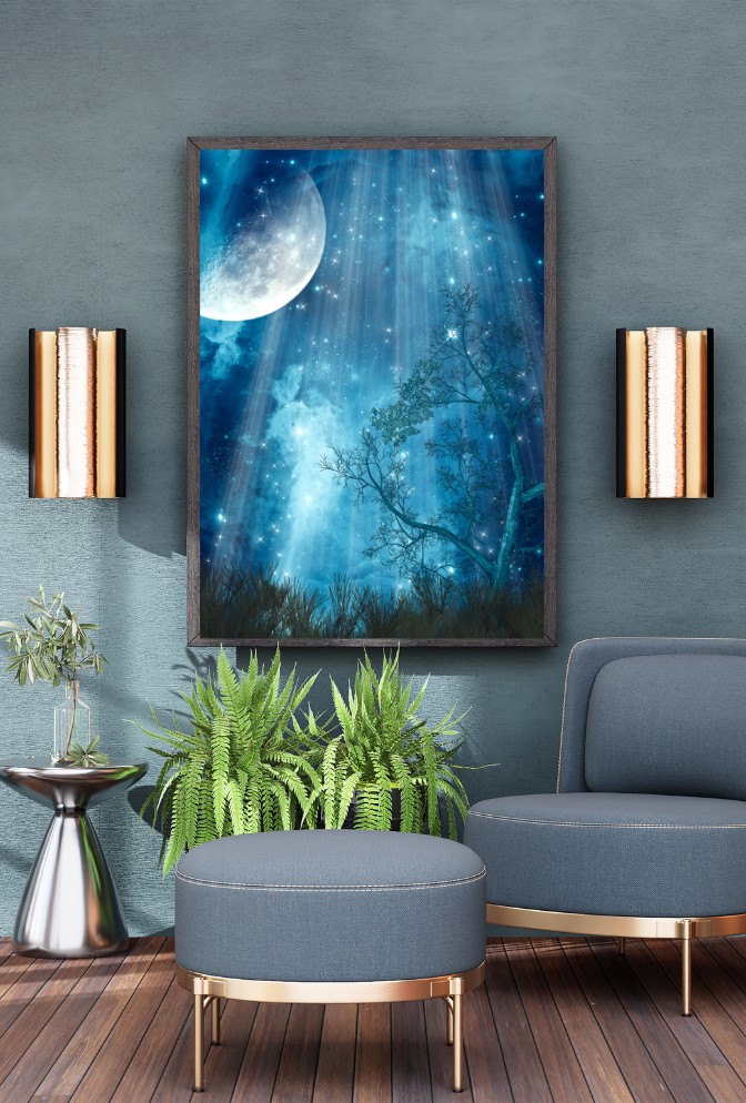 Enchanted Realms: Escape into Fantasy Canvas Wall Art