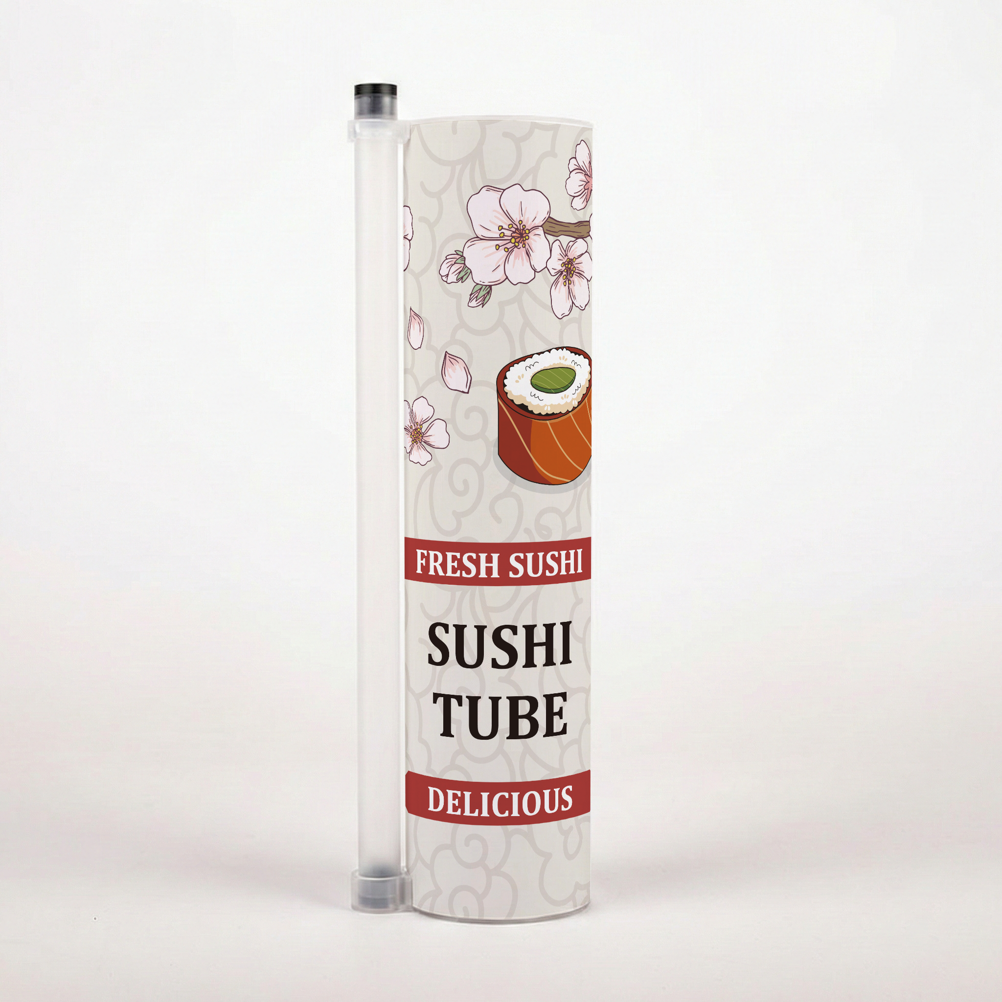 Ganfaner Sustainable Sushi Push Pop Tube