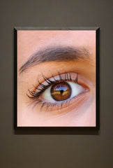 Eyelash Canvas Wall Art: Wink with Style