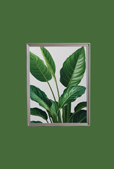 Verdant Vibes: Bring Nature Indoors with Green Plant Canvas Art