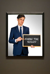 Family Rules Canvas Wall Art: A Daily Reminder of Love & Laughter