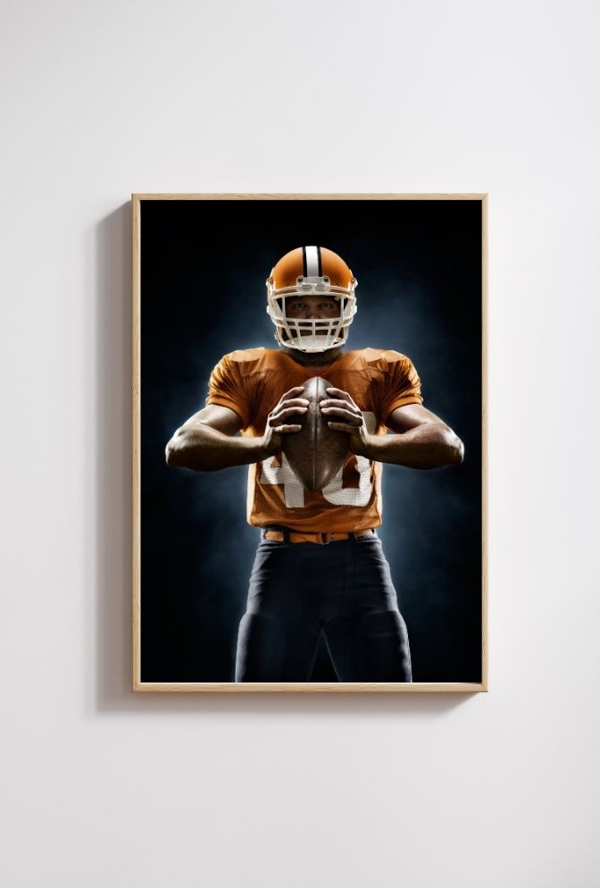 Gridiron Glory Canvas Art