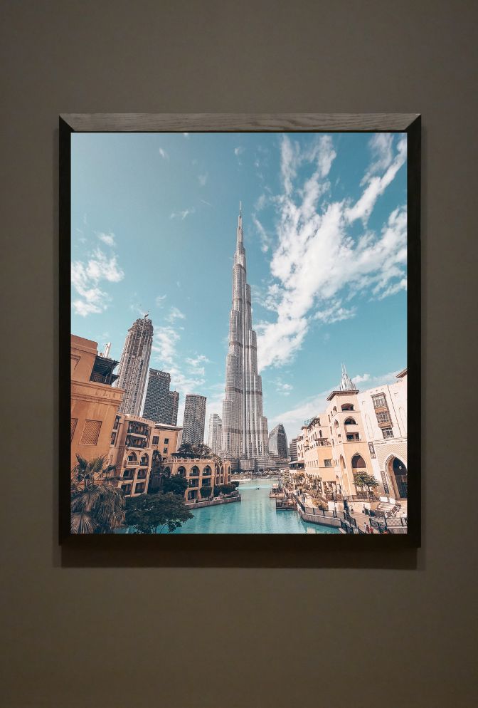 Dubai Canvas Wall Art: Capture the City's Skyline
