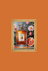 Floral Essence Perfume Canvas Art