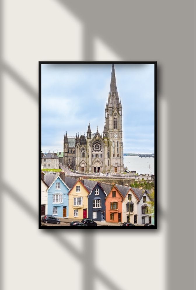 Cobh Charm: Colorful Ireland Canvas Art