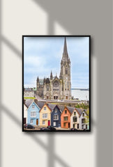 Cobh Charm: Colorful Ireland Canvas Art